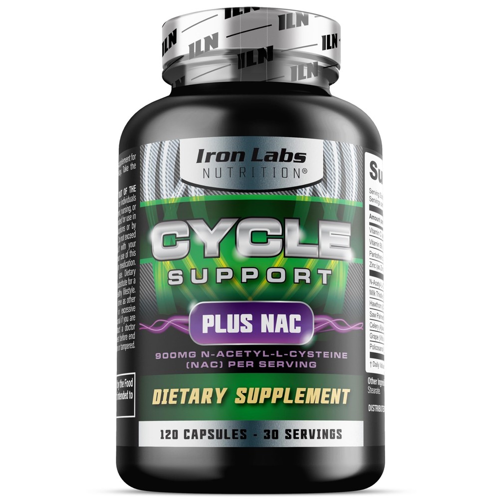 : Cycle Support Plus NAC (N-Acetyl-L-Cysteine) – On Cycle Support Supplements…