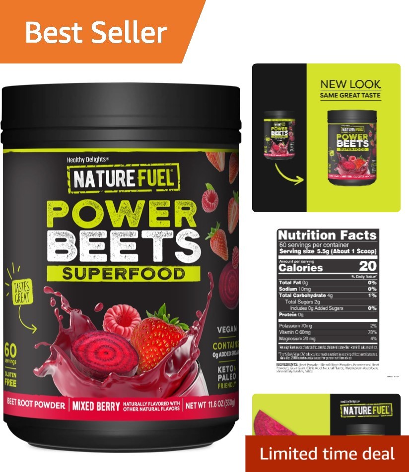 PowerBeets Natural Energy & Endurance Supplement