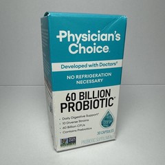 2bottles Physician’s Choice 60 Billion Probiotic 30 veg capsules Exp 2027+