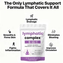 5X 6-in-1 Lymphatic Complex,Lymphatic Drainage Supplements|Herbal Blend HOT US