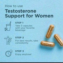 Ancient Nutrition Test Support for Women + Collagen, 90 Capsules