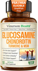 Glucosamine Chondroitin – MSM Joint Support Supplement suitable for Women and Me