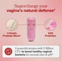 3PACK URO O Positiv Vaginal Probiotics for Women pH Balance w/ Prebiotic