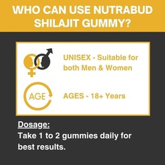 Shilajit Gummies Max Strength | Pure 100% Authentic Himalayan Origin 60 gummies