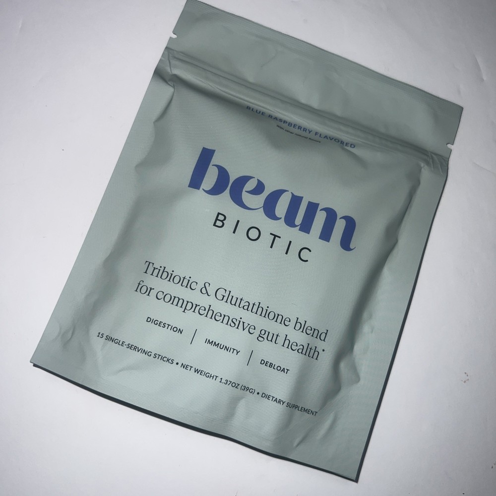 Beam Biotic super blend – Gut Health & bloating support , 15 servings ex 10/27