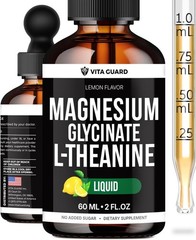 Vita Guard Magnesium L-Threonate Liquid Drops – 500Mg Ultra-Absorbab