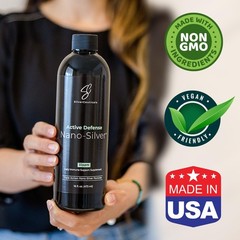 Colloidal Silver w/Nano Technology – 8X More Effective – 32ppm 16oz | 8x Bett…