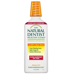 The Natural Dentist Orange Zest Mouthwash, No 16.9 Fl Oz (Pack of 1),