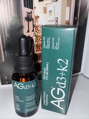 AG1 Vitamin d3+k2 Liquid Dietary Supplement – (600 drops 1 oz)