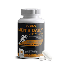 Multivitamin MultiMineral for Men, Daily Mens Vitamin Supplement: Non-GMO