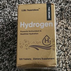 Life Nutrition Pure Organic Hydrogen Antioxidant Tablets NEW Exp. 7/2027