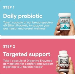 Physician’s Choice 60 Billion Probiotic & Digestive Enzymes Bundle USA SELLER-+