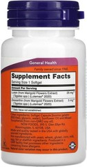Now Supplements, Lutein & Zeaxanthin with 25 mg Lutein and 5 mg Zeaxanthin, 6…