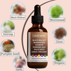 Premium Nutralis Black Walnut Wormwood Gut Cleans Digestive Health Supplement Dr
