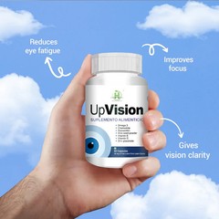 Upvision Eye Care Supplemnt with Omega-3 & Vitamins – Pack of 60 Capsules SF/
