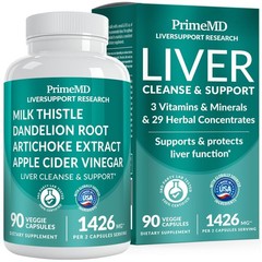 32-in-1 Liver Support with Milk Thistle Supplement – Liver Detox with Sily