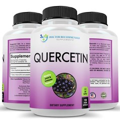 DOCTOR RECOMMENDED SUPPLEMENTS Quercetin 1000mg Per Serving – 120 Veggie Caps…
