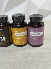 doTERRA ALPHA CRS/EO MEGA/MOCROPLEX BUNDLE