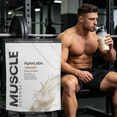 APEX LABS MUSCLE DEFENSE VANILLA FLAVOR – 8.57 OZ – NEW