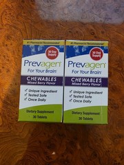 Lot of 2 Prevagen 10mg Mixed Berry Chewables – 30 Count ea (60 tabs)