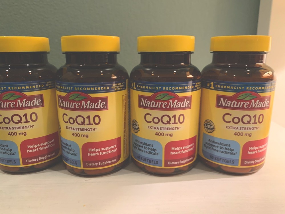 Nature Made COQ10 400mg Dietary Softgel – 4 Pack , exp 10/28