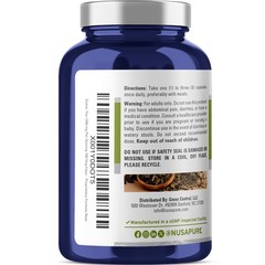 Essiac Tea 1350mg 180 Veggie Caps – Vegetarian, Non-GMO, Herbal Supplement