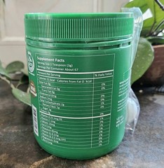 (2) Santé Barley Powder Certified Organic 200g each Canister W/Stevia Exp 10/27