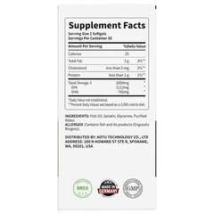 Cardiovascular Support Fish Oil 60 Capsules – Germany Made Omega 3 Deep Sea Gold