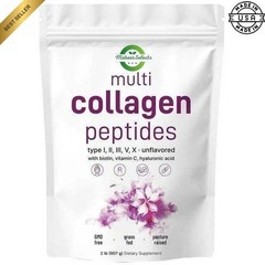 Multi Collagen Peptides Powder-Hydrolyzed Protein Peptides (Type l,l,ll,v,X) US