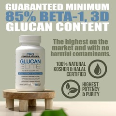 Glucan Elite – 1,3D Beta Glucan 85% 60 caps (30 servings)