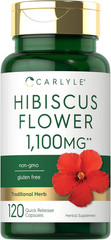 Hibiscus Flower Extract | 120 Capsules | Non-GMO, Gluten Free Supplement