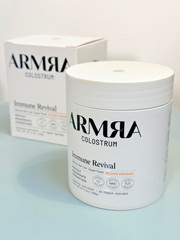 ARMRA Colostrum Immune Revival – Immune Barrier Superfood – Blood Orange – 6.3oz