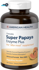 American Health Super Papaya Enzyme Plus (360 Chewable Tablets)