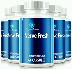 (5 Pack) Nerve Fresh Advanced Cognitive Pills for Nerve Health & Function