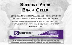 SERINE10 LSerine Nootropics Packets Support Brain Health, Memory, Focus, & P…