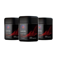 MitoQ Pure Advanced Mitochondria Supplement Superior Bioavailability to CoQ10…