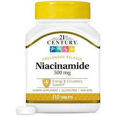 21st Century Niacinamide 500 mg Prolonged Release Tablets, 110-Count