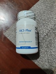 New Biotics Research HCl Plus 90 capsules Hcl-plus exp 14-FEB-2027 Sealed
