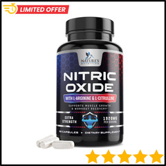 Nitric Oxide Booster Extra Strength – L Arginine 3X Strength Nitric Oxide Suppor