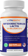 Vitamatic Bifidobacterium lactis – 20 Billion per DR Capsule – 60 Count – Digest