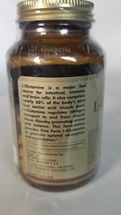 L-Glutamine 1000mg Tablets – 60 Ct – Supports Muscle Recovery & Nutrition 8/2027