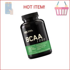 Optimum Nutrition Instantized BCAA Capsules, Keto Friendly Branched Chain Essent