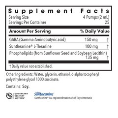 Liposomal Zen GABA and L-Theanine Liquid 1.7 fl. oz. Allergy Research Group