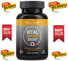 VITAL NUTRITIVE Nitric Oxide Supplement for Men – L-Arginine L-Citrulline | Boos