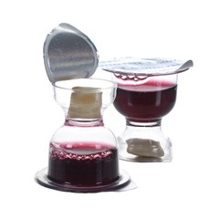 Chalice Bagged Gluten-Free Communion Cups 100 Count | Concord Juice + Gluten-…