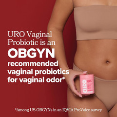 URO Vaginal Probiotics for Women Ph Balance with Prebiotics & Lactobacillus P…