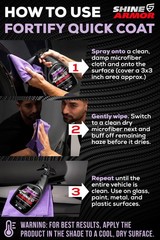 Ceramic Coating Spray One Bottle Replaces Your Wash, Wax and Sealant