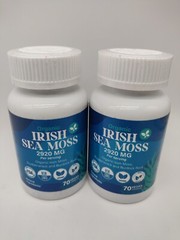 (2) Organic Irish Sea Moss, Burdock Root, Bladderwrack Powder, Immune 08/2025