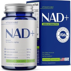 NAD+ Supplement with Nicotinamide Riboside, Trans Resveratrol & Quercetin – NAD