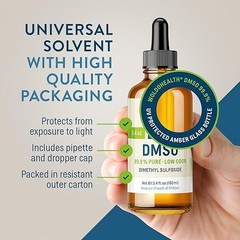 WoldoHealth DMSO 99.9% Pharmaceutical Grade 3.38 oz – FT-IR Verified Dimethyl Su